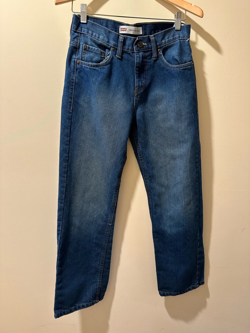 Levi's Men's Classic Blue Slim-Straight Jeans